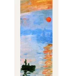 Foulard, écharpe de soie Brochier Soieries Monet-Impression soleil levant