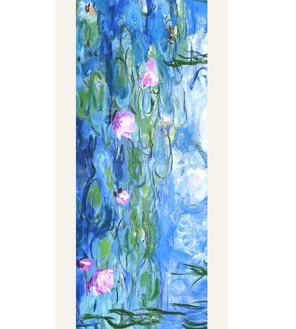 Echarpe 140 Monet – Nymphéas reflets