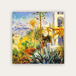 Carré de soie Villa à Bordighera de Claude Monet
