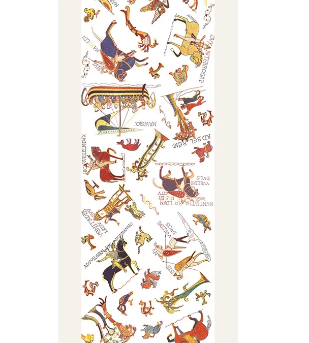 Echarpe 140 Bayeux – Tapisserie La bataille