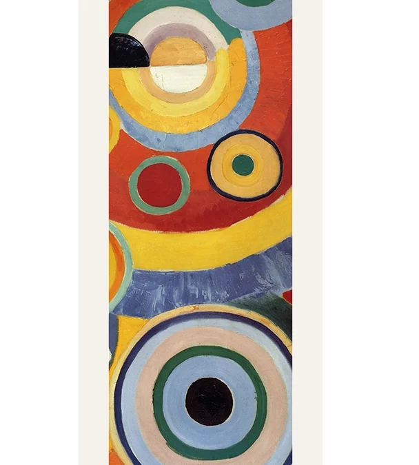 Echarpe 140 Robert Delaunay – Rythme, Joie de vivre