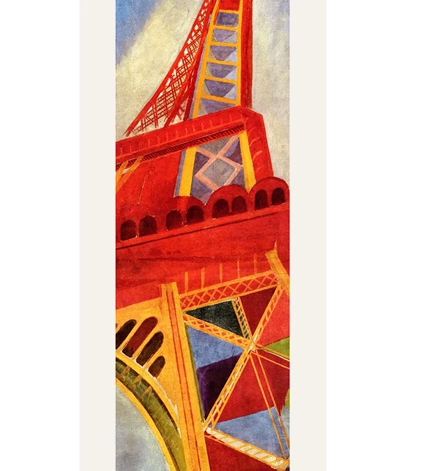 R. Delaunay The Eiffel Tower scarf 140
