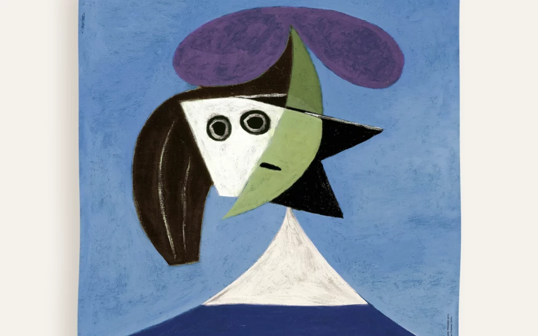 Carré 90 Picasso – Femme au chapeau