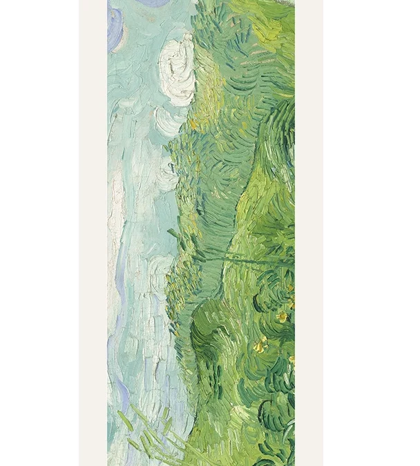 Echarpe 140 Van Gogh – Green wheat fields