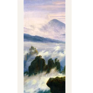 Friedrich Silk Scarf – Wanderer above the Sea of Fog