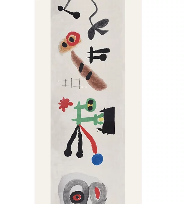 Echarpe 140 Miró – Makemono