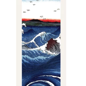 Echarpe 140 Hiroshige - Les Tourbillons d'Awa