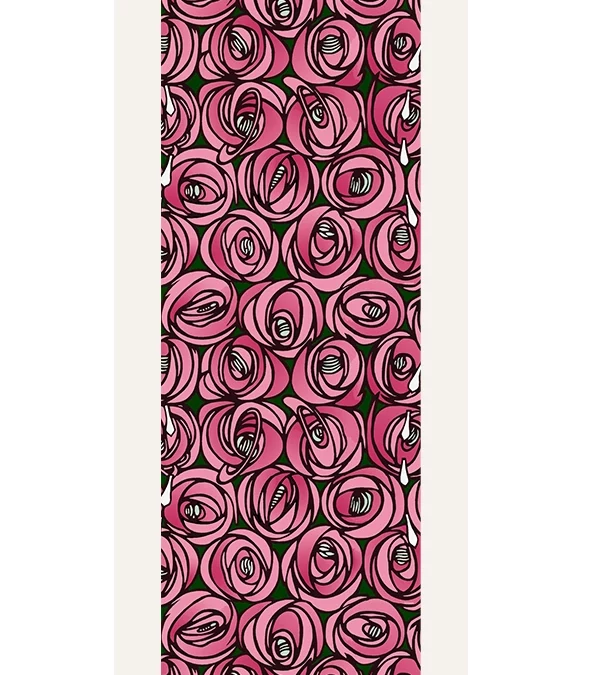 Echarpe 140 Mackintosh – Roses et larmes