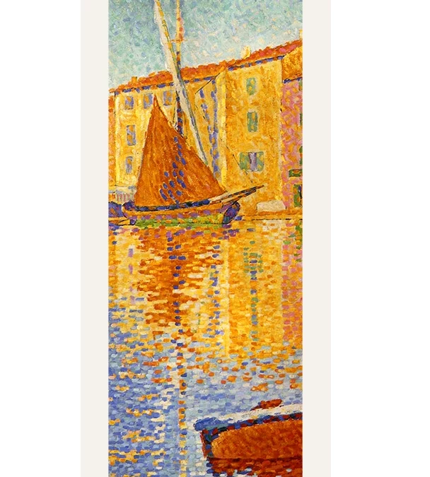 Echarpe 140 Signac – La bouée rouge