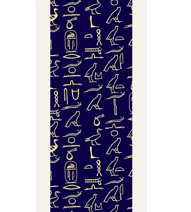 Echarpe 140 Hiéroglyphes Egyptiens