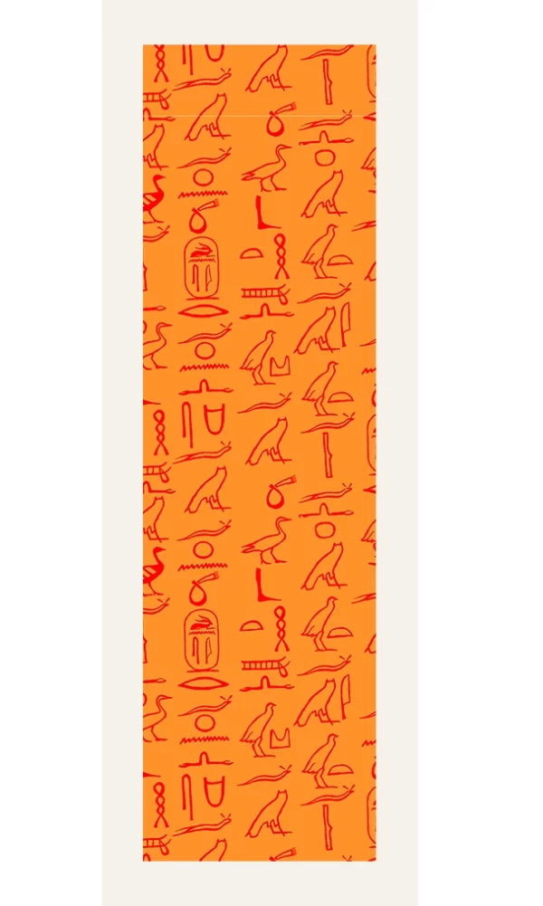 Echarpe 140 Hiéroglyphes Egyptiens