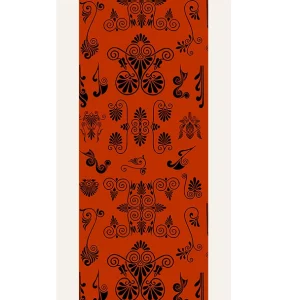 Silk Scarf – Greek Palmettes