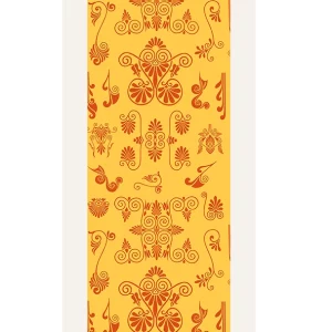 Silk Scarf – Greek Palmettes