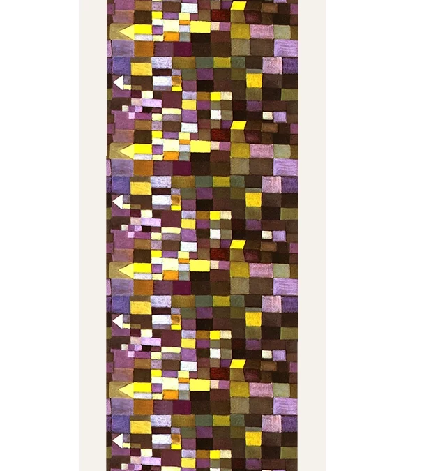 Echarpe 140 Klee – Architektur