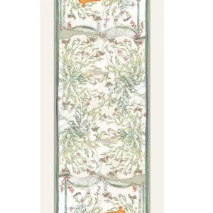 Foulard, echarpe de soie Brochier Soieries Fresque de Pompéi