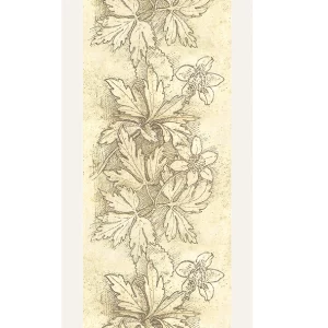Foulard, écharpe de soie Léonard de Vinci - Anémones en fleur