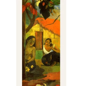 Echarpe 140 Gauguin - Femme aux fruits