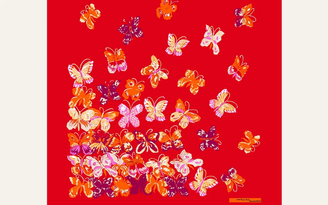 Carré 90 Dufy – Papillons