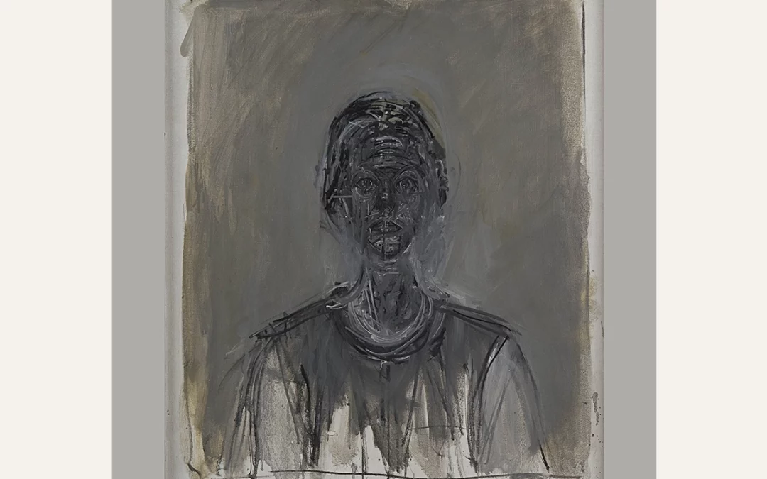 Carré 90 Giacometti – Annette noire