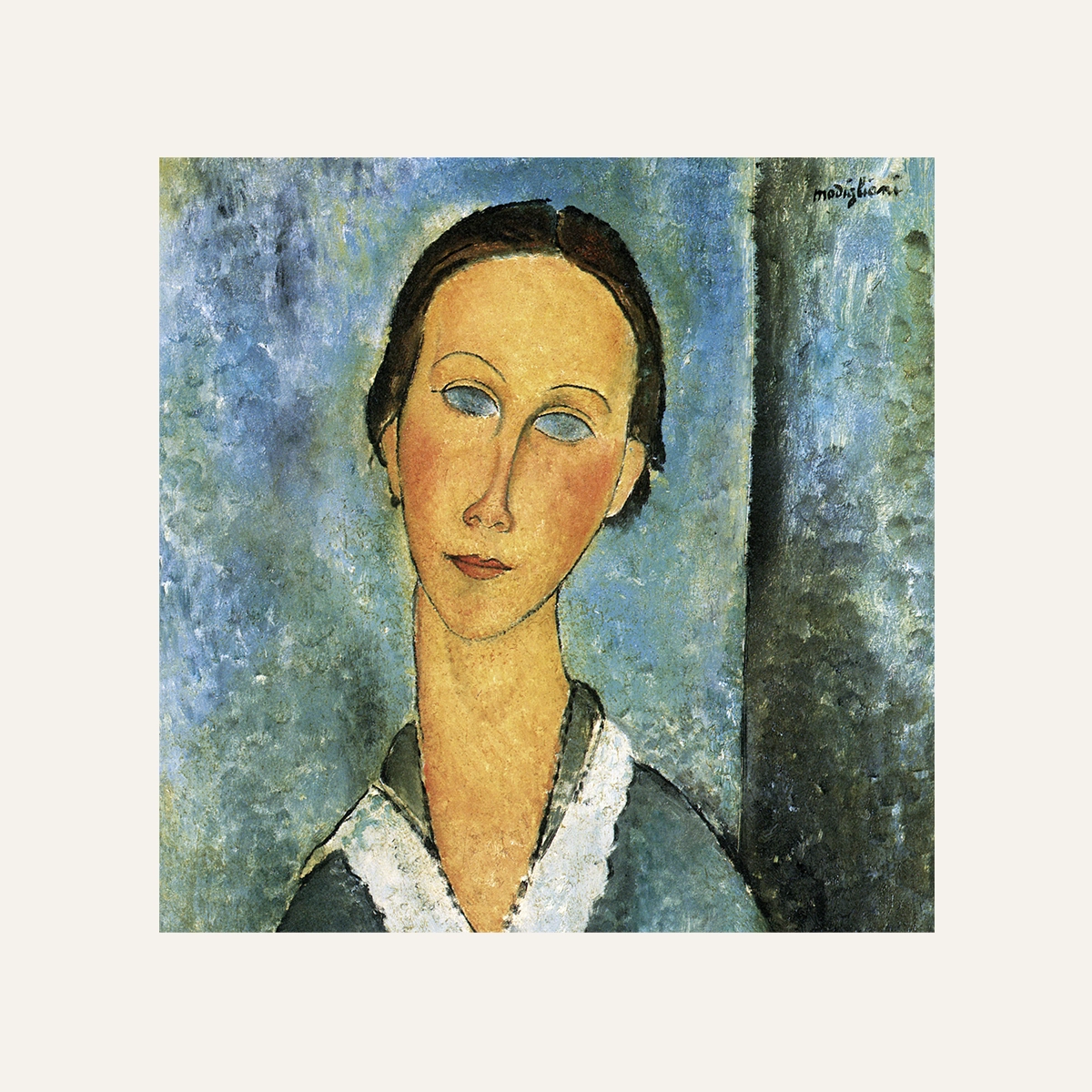 Modigliani - La jeune femme au col marin