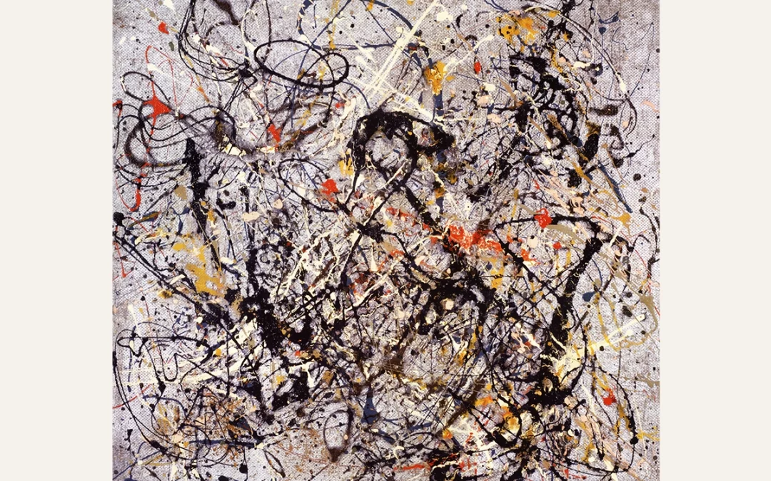 Pollock Number 18 scarf 90