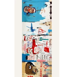 Echarpe 175 Basquiat - Life like son of Barney hill