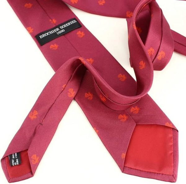 Cravate Crevettes Rouge2