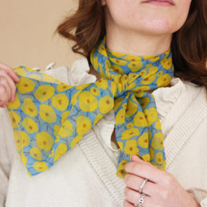 Foulard, écharpe de soie Ruhlmann