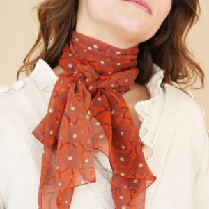 Foulard, écharpe de soie Ruhlmann