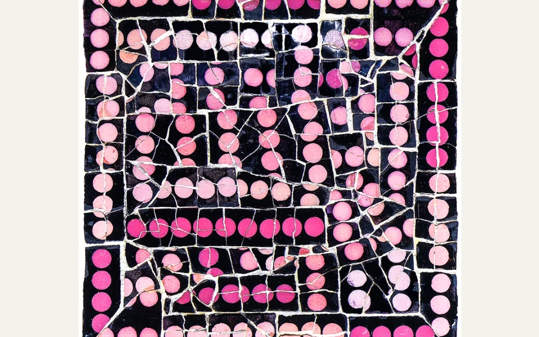 Gaudí Dots scarf 90