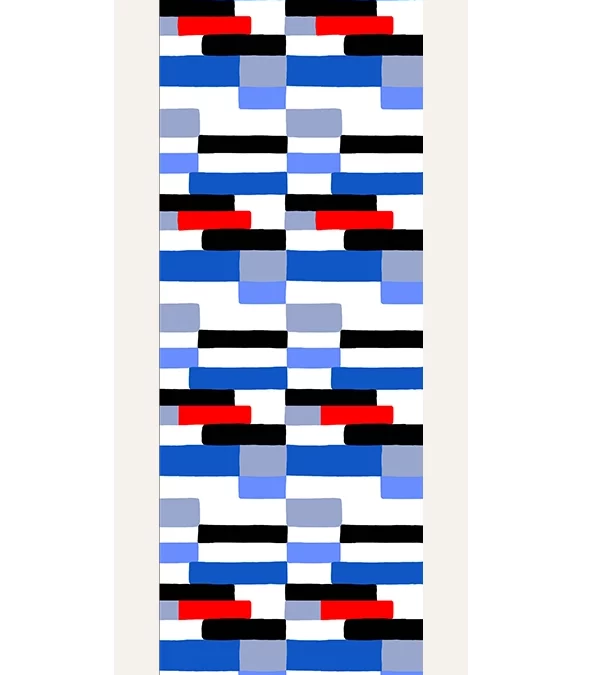 Echarpe 140 Sonia Delaunay – Rectangles