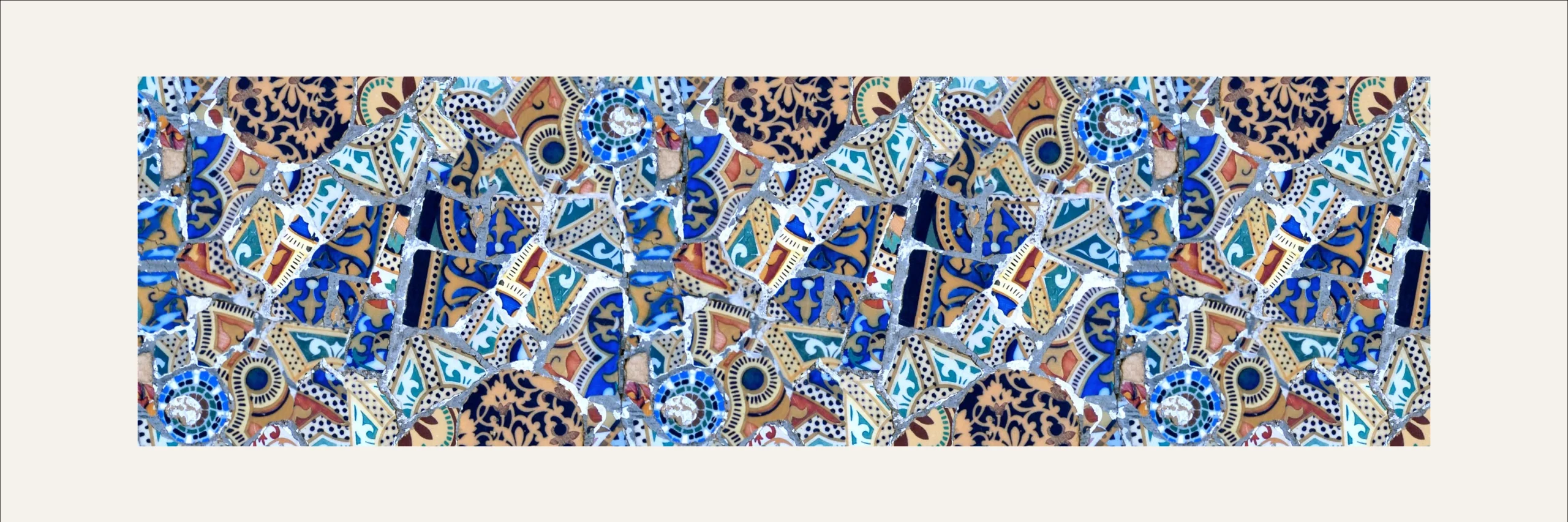 Echarpe Gaudí - Orient