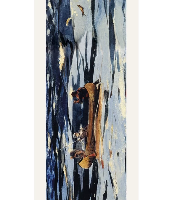 Echarpe 140 Homer – Au pied de la cascade