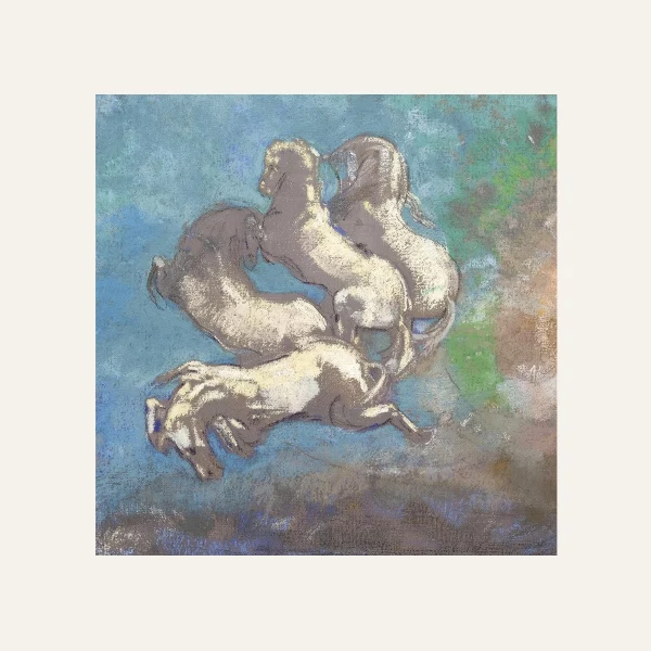 Carré de soie Redon - Char d'Appolon