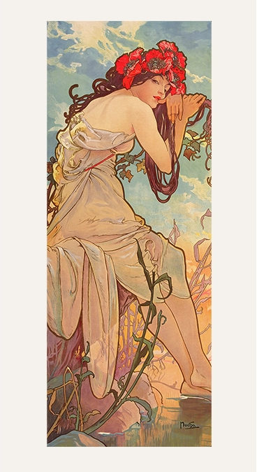 Echarpe 160 Mucha – Été