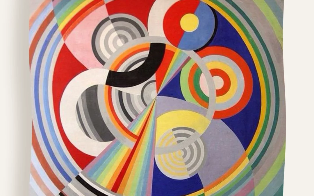 Carré 120 Delaunay R. – Rythme 1 décoration pour le salon des Tuileries