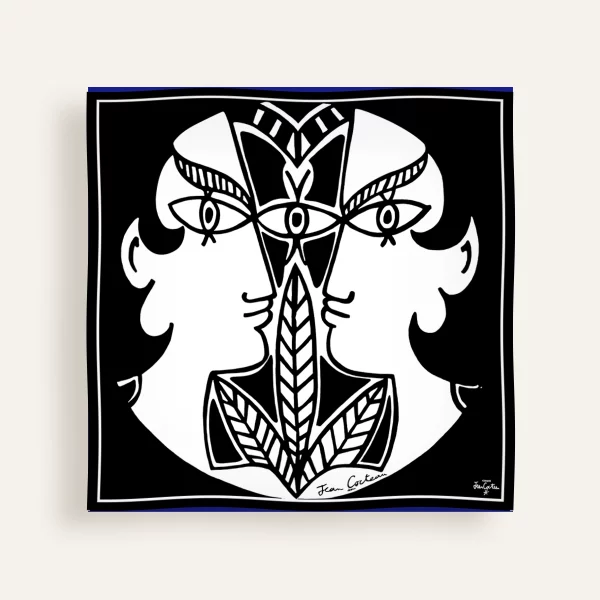 Cocteau Silk Scarf – Le Théâtre antique