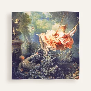 Carré de soie Fragonard – La balançoire