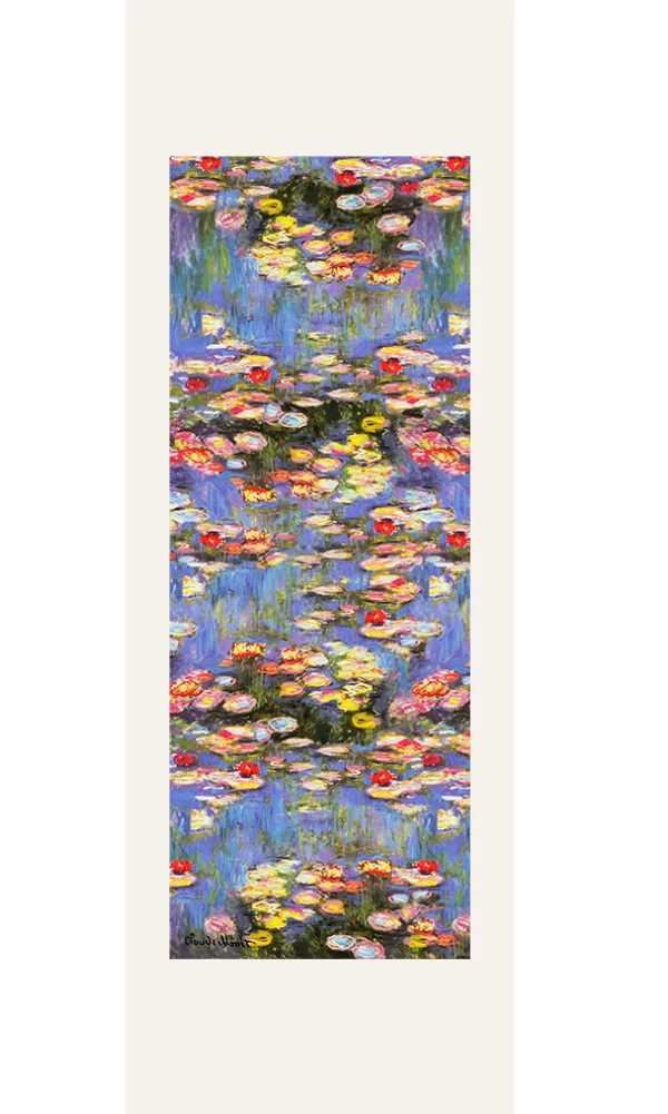 Echarpe en soie Monet, Waterlily